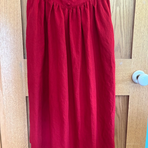 Gaala x Shirinatra Lizzy Pinafore Dirndl Dress, Red Size 40 Large. Sold Out! - Picture 3 of 12